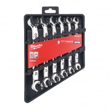 Набор ключей разрезных MILWAUKEE (8-22мм) (6шт)