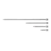 Набір подовжувачів хромованих Wobble для головок ⅜″ MILWAUKEE, (4шт)