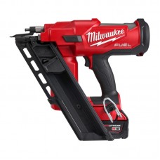 Пистолет гвоздезабивной аккумуляторный бесщёточный MILWAUKEE M18 FFNS-502C (50-90мм)(ЗУ+2Х5Ач+кейс)