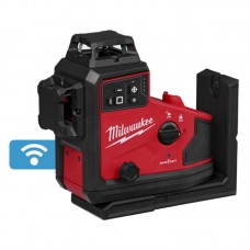 Нивелир лазерный аккумуляторный 3D MILWAUKEE M12 A3PLO-0  (360˚, зелёный луч)
