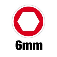 Викрутка наскрізна HollowCore MILWAUKEE, SW 6мм