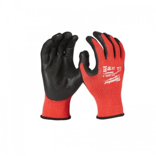 Перчатки MILWAUKEE, с сопротивлением порезам 3/C уровня, размер 7/S, (144шт)