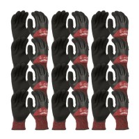 Рукавички робочі зимові MILWAUKEE, із опором порізам 3/C рівня, розмір 8/M, (72шт)