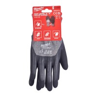 Рукавички робочі зимові MILWAUKEE, із опором порізам 3/C рівня, розмір 7/S, (72шт)