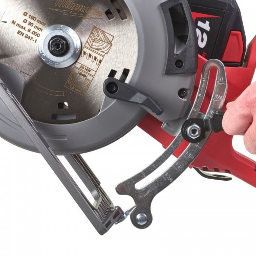 Пила дисковая аккумуляторная бесщеточная MILWAUKEE M18 FCSRH66-0 Ø190мм (каркас), (замена на 4933498