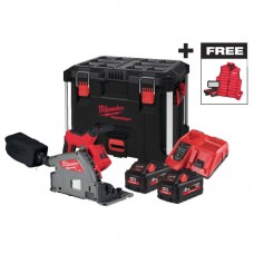 Пила дисковая погружная аккумуляторная бесщеточная MILWAUKEE M18 FPS55MC-552P M18 ALIS-0+жилетка