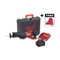 Пила сабельная аккумуляторная бесщёточная MILWAUKEE M18 FSXMC-801C (ЗУ+1акк.Х8Ач+кейс) FORGE+ALIS-0