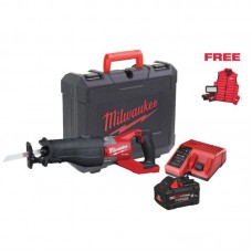 Пила сабельная аккумуляторная бесщёточная MILWAUKEE M18 FSXMC-801C (ЗУ+1акк.Х8Ач+кейс) FORGE+ALIS-0