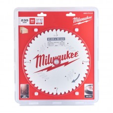 Диск пильный по дереву PFTE MILWAUKEE, Ø235х20х2,4мм, 48 зуб.