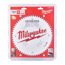 Диск пильный по дереву для торцевых пил PFTE MILWAUKEE, Ø254х30х3,0мм, 60 зуб.