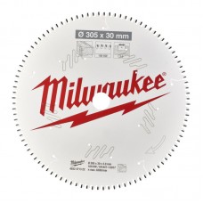 Диск пильный по дереву для торцевых пил PFTE MILWAUKEE, Ø305х30х3,0мм, 100 зуб.