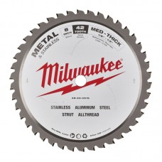 Диск пильный по металлу MILWAUKEE, Ø203х5/8''х1,8мм, 42 зуб.