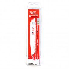 Полотно для шабельних пилок AX FANG TIP MILWAUKEE, 230х5,0мм, (25шт), (дерево з цвяхами)