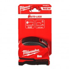 Рулетка AUTOLOCK MILWAUKEE (Gen 2), 8м (25мм)