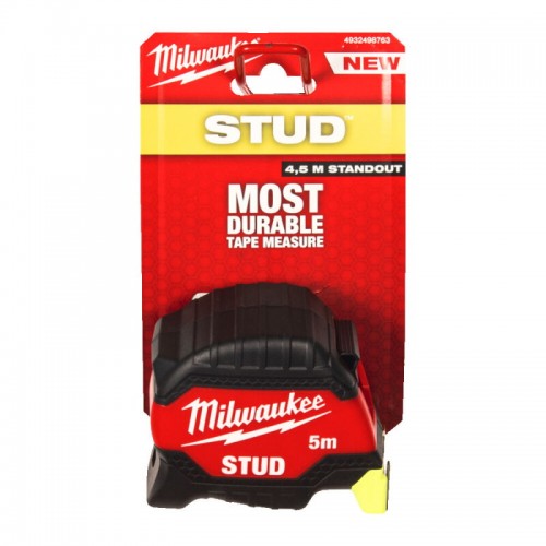 Рулетка магнитная STUD MILWAUKEE (Gen 3), 5м (33мм)