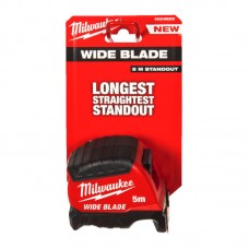 Рулетка WIDE BLADE MILWAUKEE (Gen2), 5м (35мм)