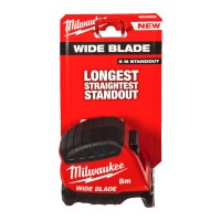 Рулетка WIDE BLADE MILWAUKEE (Gen2), 8м (35мм)