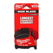 Рулетка WIDE BLADE MILWAUKEE (Gen2), 8м (35мм)