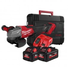 Шліфмашина кутова - болгарка акумуляторна безщіткова MILWAUKEE Ø125мм M18 FHSAG125XPDB2-802X