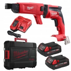 Шуруповерт для гипсокартона MILWAUKEE M18 FSGC-202X (13Нм) (ЗУ+2акк.Х2Ач+HDкейс)