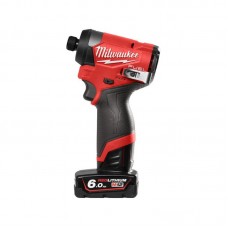 Шуруповерт ударный аккумуляторный бесщёточный MILWAUKEE (170 Нм) M12 FID2-602Х (ЗУ+2акк.Х6Ач+HDкейс)