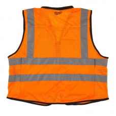 Сигнальный жилет Премиум оранжевый - L/XL