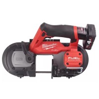 Пила ленточная аккумуляторная бесщёточная MILWAUKEE M12 FBS64-402C (ЗУ+2акк.Х4Ач+кейс)