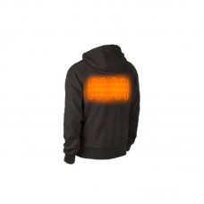 Толстовка с подогревом с капюшоном MILWAUKEE, M12 HHBL4-0 (S), черная (размер S)