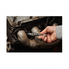 Головка хромированная с магнитом 3/8'' MILWAUKEE, для свечек зажигания, 16мм