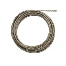 Тросик 6мм х 10.5м с грушевидным наконечником для ручной барабанной прочистной машины M18