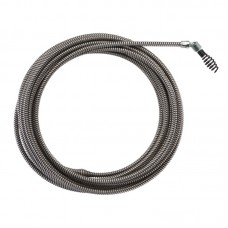 Тросик для прочистной машины 6мм x 7.6м spiral, pivot bulb auger
