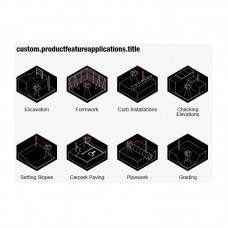 Уровень лазерный ротационный аккумуляторный MILWAUKEE M18 RLOHV1200-501C 1200м