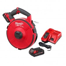Устройство аккумуляторное для протягивания кабеля MILWAUKEE, M18 FPFT-202, 30м