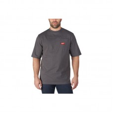 Футболка с короткими рукавами Milwaukee серая WTSSG-XXL 4933478235