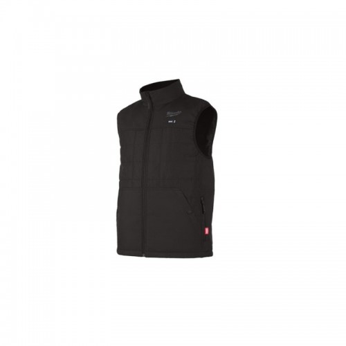 Жилет с подогревом MILWAUKEE, M12 HPVBL2-0(L), черный (размер L)