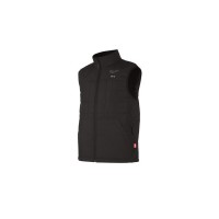 Жилет с подогревом MILWAUKEE, M12 HPVBL2-0(M), черный (размер M)
