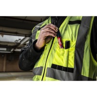 Жилет сигнальный желтый MILWAUKEE 2XL/3XL