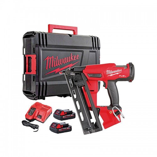 Пистолет гвоздезабивной аккумуляторный бесщёточный MILWAUKEE M18 FN16GA-202X (32-64мм)(ЗУ+2Х2Ач)