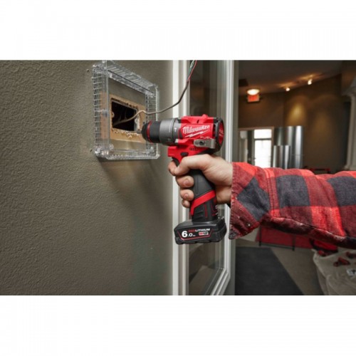 Дрель-шуруповёрт аккумуляторная бесщёточная ударная MILWAUKEE M12 FPD2-0 (37/45 Нм) (каркас)