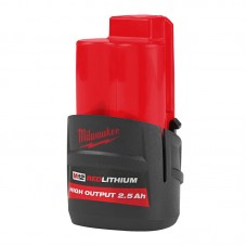 Аккумулятор MILWAUKEE M12 HB2.5 (HIGH OUTPUT) 2,5 АЧ