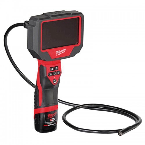 Камера аккумуляторная цифровая MILWAUKEE M12 360IC12-201C (1м)(ЗУ+1акк.Х2Ач+кейс)