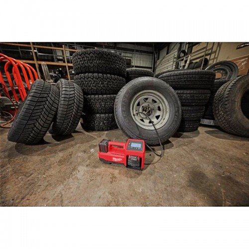 Компрессор воздушный аккумуляторный бесщеточный MILWAUKEE M18 BI-0 (каркас)