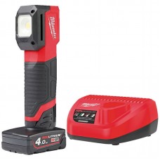 Фонарь светодиодный аккумуляторный для цветоподбора MILWAUKEE M12 CML-401 (ЗУ+1акк.Х4Ач)