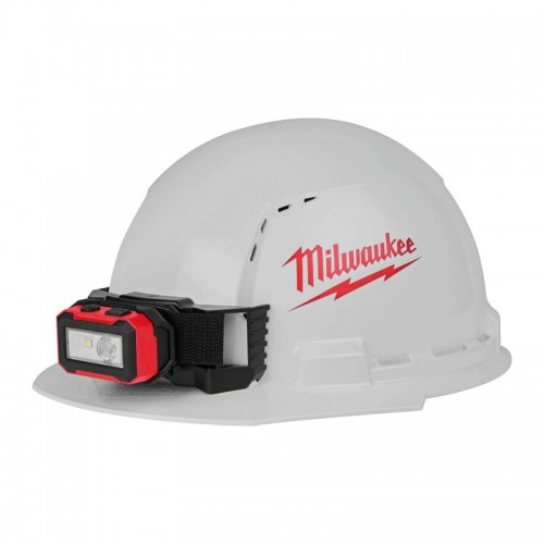 Фонарь светодиодный аккумуляторный налобный Micro-USB MILWAUKEE, IR HL450 450 люменов