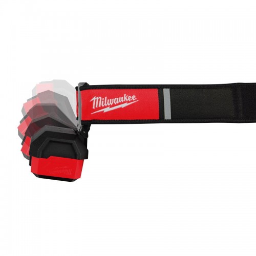 Фонарь светодиодный аккумуляторный налобный Micro-USB MILWAUKEE, IR HL450 450 люменов