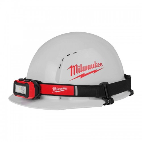 Фонарь светодиодный аккумуляторный налобный Micro-USB MILWAUKEE, IR HL450 450 люменов
