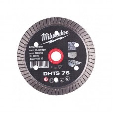 Диск алмазный MILWAUKEE DHTS 76, Ø76мм, (керамогранит, плитка)