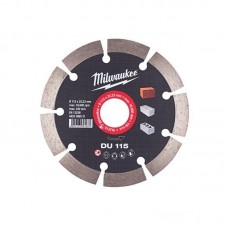 Диск алмазный MILWAUKEE DU 125, Ø125мм (кирпич, бетон)
