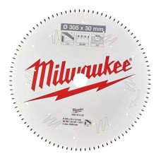 Диск пильный по алюминию PFTE MILWAUKEE, Ø305х30х3,0мм, 96 зуб.