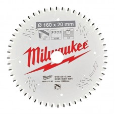 Диск пильный по алюминию PFTE MILWAUKEE, Ø190х30х2,4мм, 54 зуб.